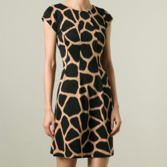 NWOT Michael Kors Giraffe Print Dress - Picture 1 of 8